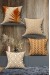 KETEN DESENLİ MODERN MOTİFLİ ÇİFT TARAFLI DİJİTAL BASKILI KIRLENT KILIFI 4'LÜ SET ( KRL 03 )