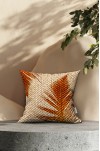 KETEN DESENLİ MODERN MOTİFLİ ÇİFT TARAFLI DİJİTAL BASKILI KIRLENT KILIFI 4'LÜ SET ( KRL 02 )