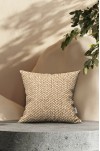 KETEN DESENLİ MODERN MOTİFLİ ÇİFT TARAFLI DİJİTAL BASKILI KIRLENT KILIFI 4'LÜ SET ( KRL 02 )
