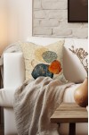 MODERN ABSTRACT DESENLİ SOYUT MOTİFLİ ÇİFT TARAFLI DİJİTAL BASKILI KIRLENT KILIFI 4'LÜ SET ( KRL 24 )