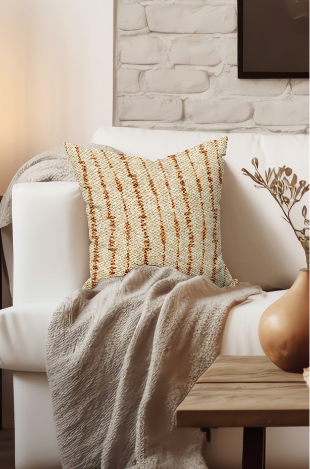 MODERN ABSTRACT DESENLİ SOYUT MOTİFLİ ÇİFT TARAFLI DİJİTAL BASKILI KIRLENT KILIFI 4'LÜ SET ( KRL 24 )
