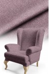 Keten Doku Efektli Dijital Baskılı Döşemelik Koltuk Kumaşı,kırlent,minder Kaplama. Premium Kumaş 140Cm En ( KETEN 13 KOYU PUDRA )