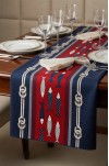 CANİLA MARİNE Deniz Temalı Lacivert Detaylı Runner 45 x 145 Cm 1 ADET ( MARİNE R1 )