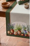 CANİLA SİCİLİA Çiçek Desenli Modern Detaylı Runner 45 x 145 Cm 1 ADET 1 ADET ( SİCİLİA R1 )